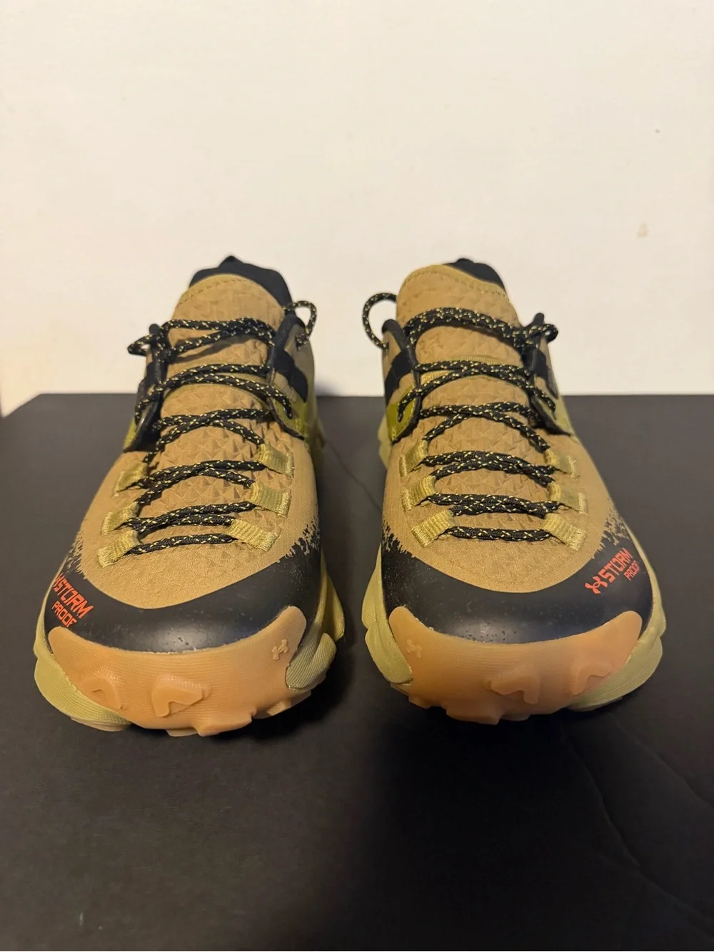 Under Armour Men's Expanse Low Waterproof Trail Shoes — Olive/Black